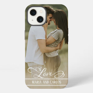 Love Modern Stylish Photo Trendy iPhone Hülle