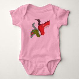 Love: Momma and Baby Dragon Bodysuit Strampler