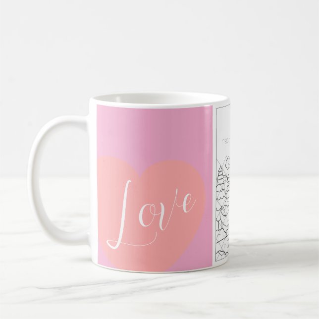 Love mug kaffeetasse (Links)
