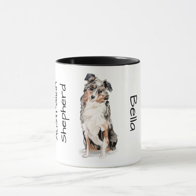 Love My Australian Shepherd Tasse (Zentrum)
