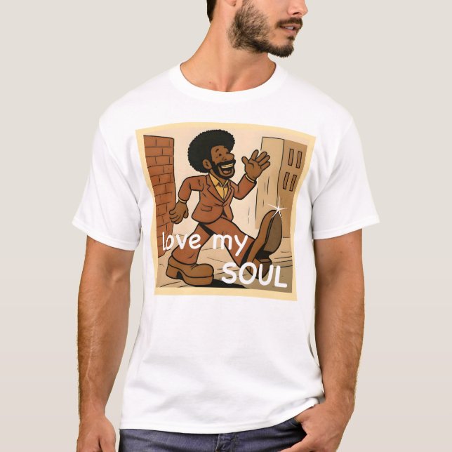 Love My Soul animation t shirt (Vorderseite)
