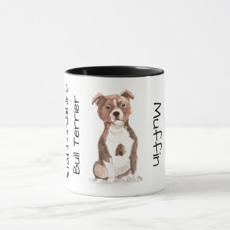 Love My Staffordshire Bull Terrier Tasse