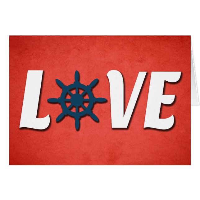 Love nautique design (Devant horizontal)