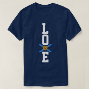 Love Nova Scotia T-shirt fier Nouvelle-Écosse