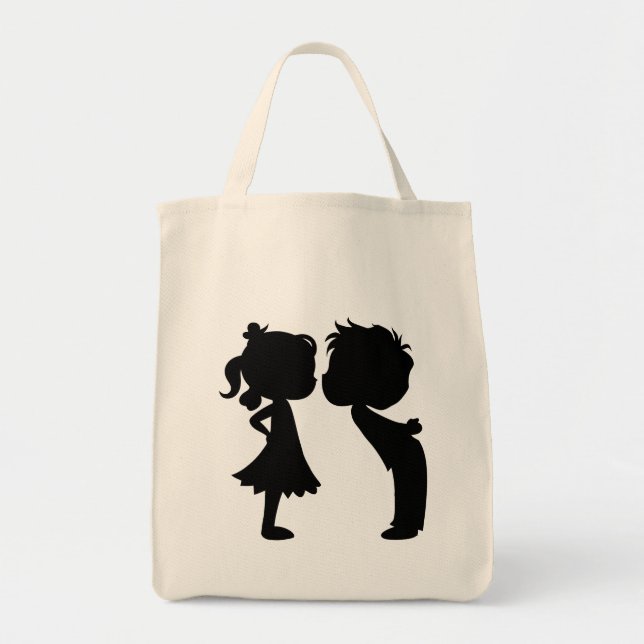 Love Nr. 7 Tragetasche (Vorne)