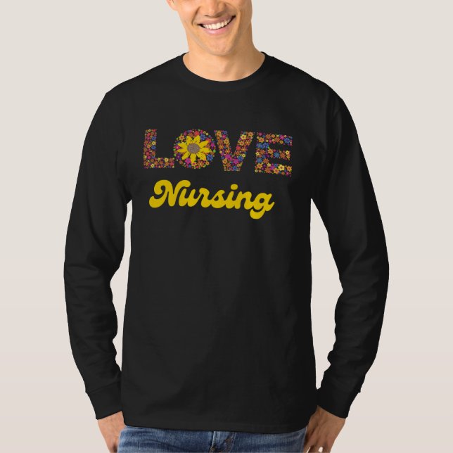 LOVE NURSING T-Shirt (Vorderseite)