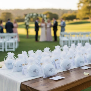'Love on the Green - Für immer gesehen' Hochzeitsg Golfball