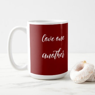 Love one another  coffee mug kaffeetasse