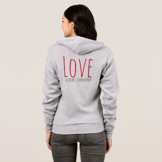 Love - One Heart. Seven Forms T-Shirt Hoodie