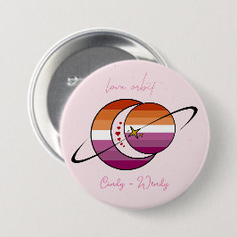 Love Orbit Universum Sonne & Mond Sonnenuntergang  Button