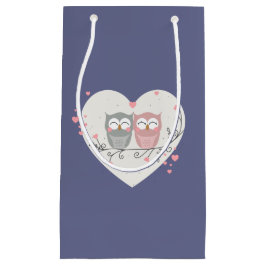 Love Owls Valentines Kleine Geschenktüte