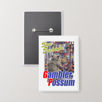 Love Pachinko! Gambler Possum Button