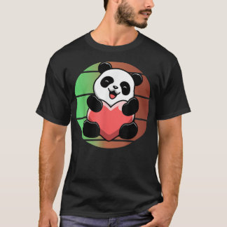 Love Panda Bear Sunset T-Shirt