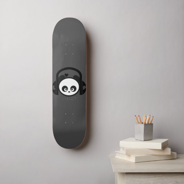 Love Panda® Skateboard (Art mural)
