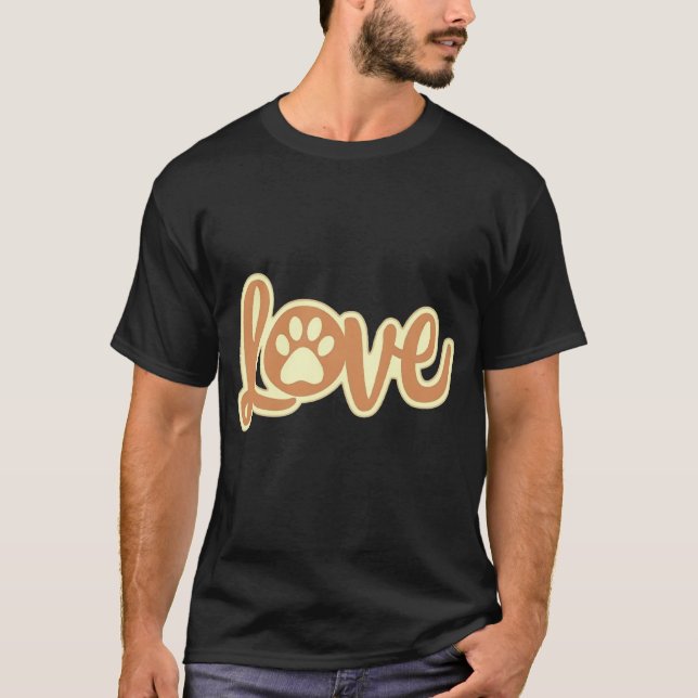 Love Paw T-Shirt (Vorderseite)