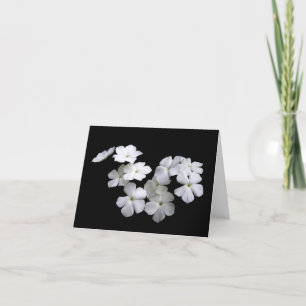 Love Peace Harmony Floating Blossom Card Karte