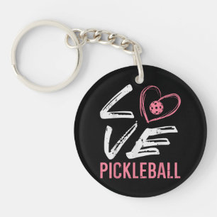 Love Pickleball Coeur Pickle Ball Femmes Filles En