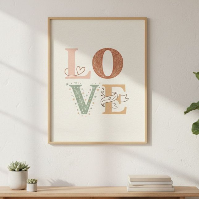 LOVE Poster | Quote Poster | Love Image |  (Von Creator hochgeladen)