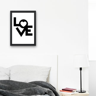 Love Poster – Stilvolle Wanddekoration