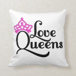 Love Queens Coussin décoratif
