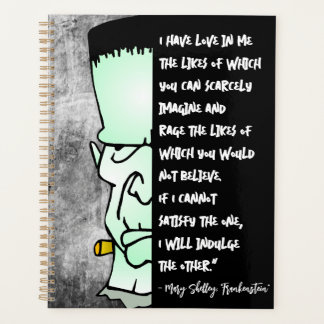 Love & Rage Frankenstein's Monster, Shelley Citati