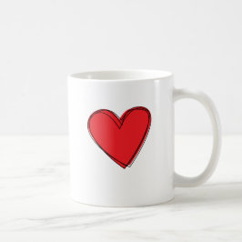 Love Red Heart Mug