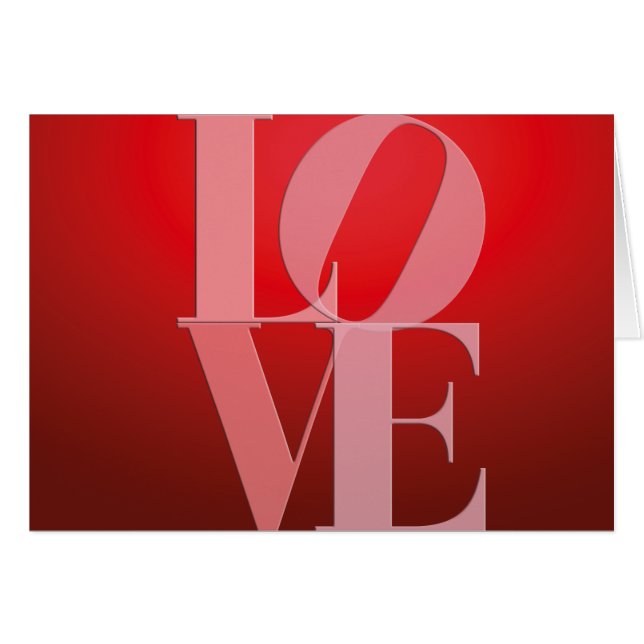 Love Romance Rouge rose (Devant horizontal)