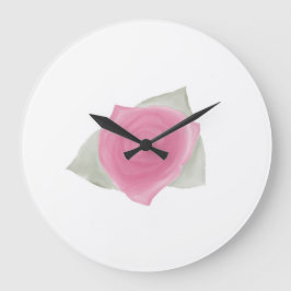 Love & Roses Große Wanduhr