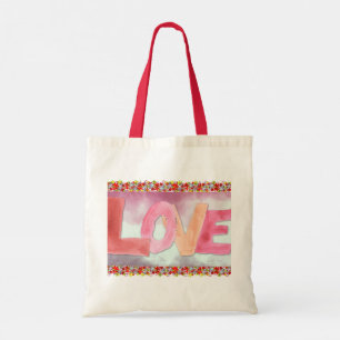 Love : Sac fourre-tout WaterColor