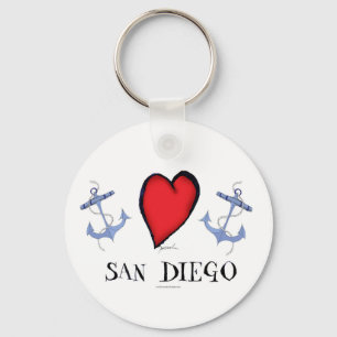 love san diego schlüsselanhänger