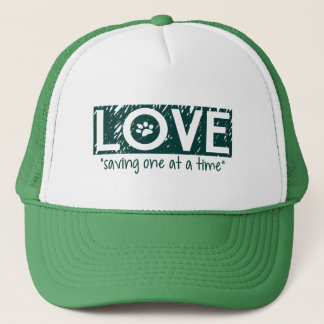 Love "saving one at a time" Hat Truckerkappe