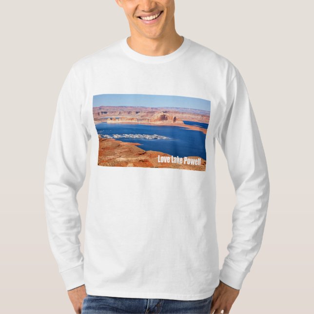 Love See-Powell-Jachthafen T-Shirt (Vorderseite)