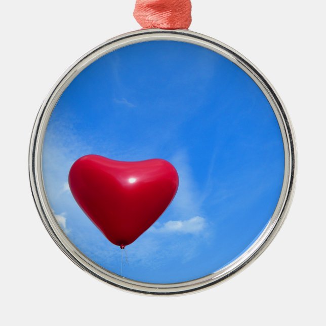 LOVE SILBERNES ORNAMENT (Vorne)