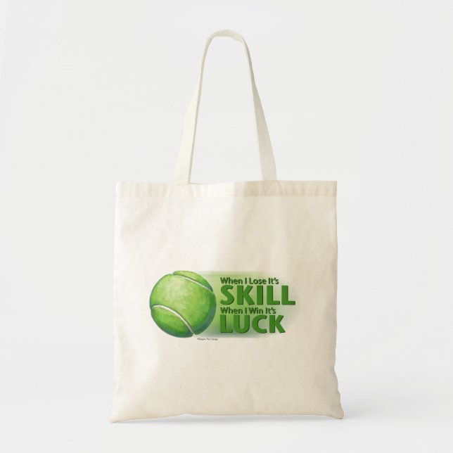Love Skill Win Tennis Ball Tragetasche (Vorne)