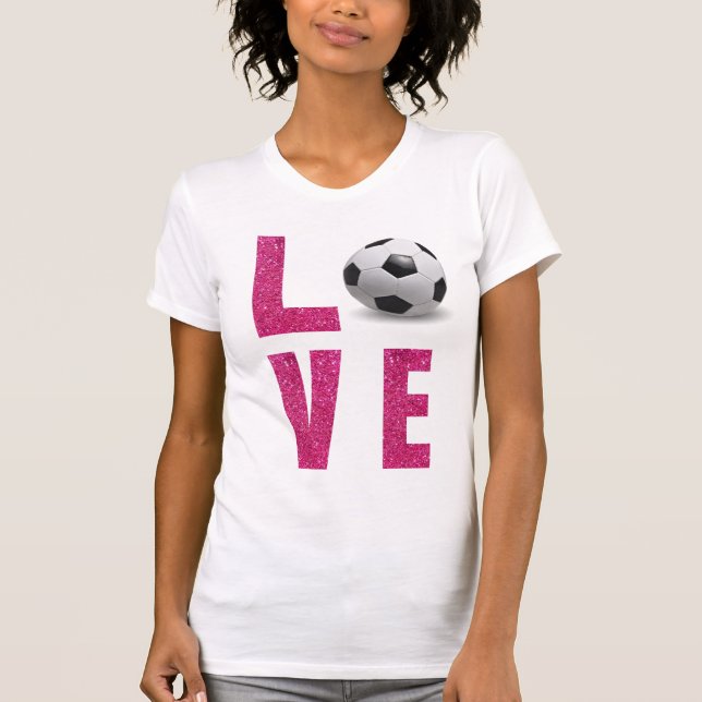Love Soccer T-Shirt (Vorderseite)