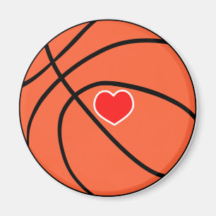 Love sport Basketball Magnet