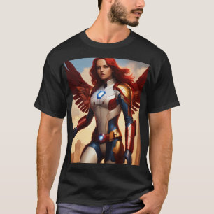 "Love Squeezed : T-Shirt Pomme Rouge Style Tatouag