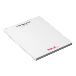 Love Stationery Papier Love Me Writing Bloc-notes