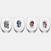Love Stinks Buvons Du Vin Verre Stemless