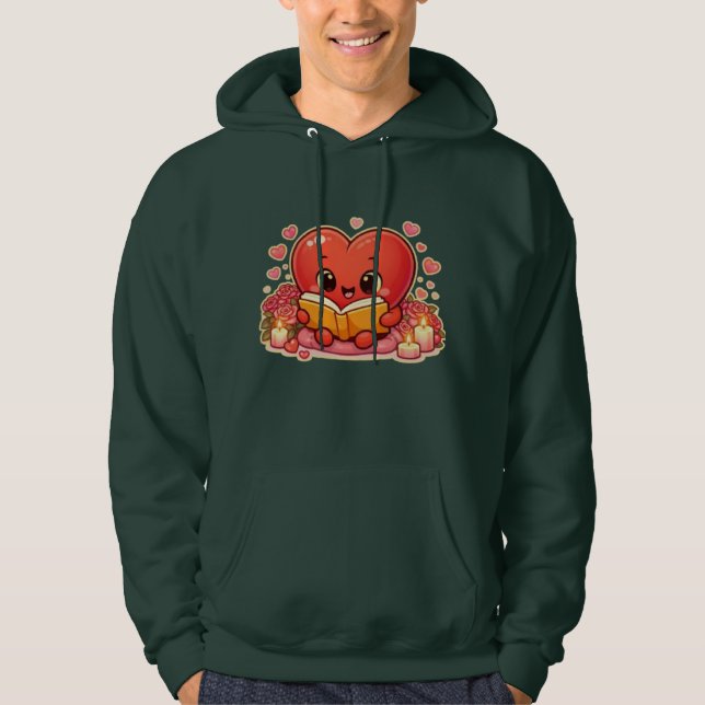 Love Stories Begin Within the Heart Hoodie (Vorderseite)