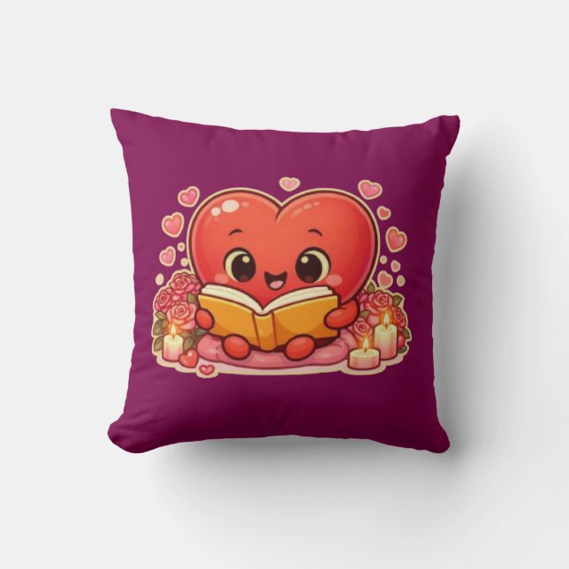 Love Stories Begin Within the Heart Kissen (Vorderseite)