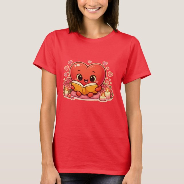 Love Stories Begin Within the Heart T-Shirt (Vorderseite)