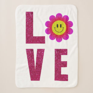 Love Sunflower Sherpadecke