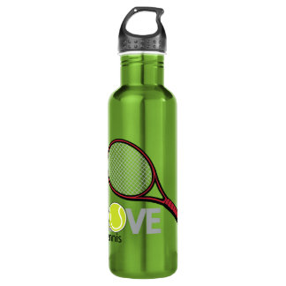 Love tennis edelstahlflasche