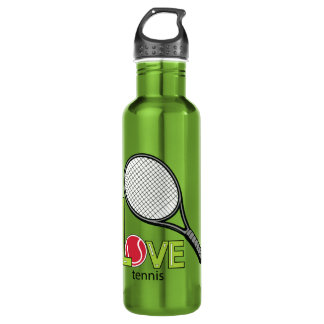 Love tennis edelstahlflasche