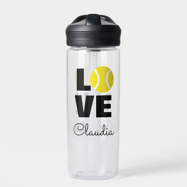 LOVE tennis personnalisé BPA bouteille d'eau gratu (Extérieur)