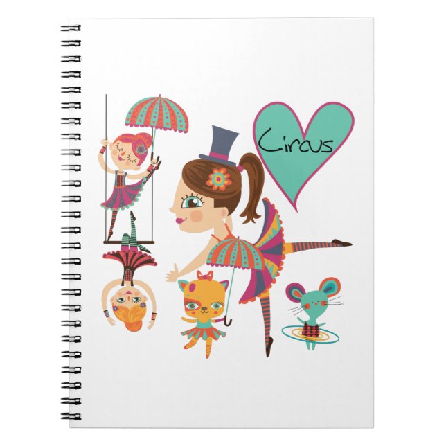 Love the Circus Notebook Journal (Devant)
