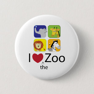 Love the Zoo Button