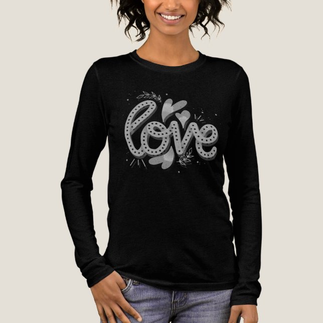 Love  Tri-Blend shirt (Vorderseite)