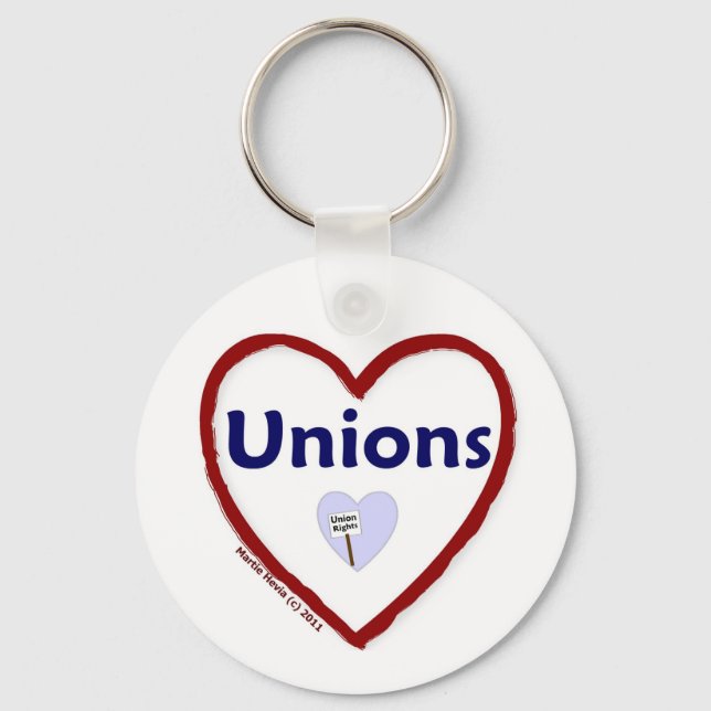 Love Unions Schlüsselanhänger (Vorderseite)
